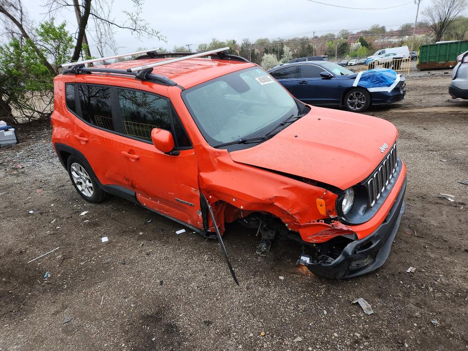 2017 Jeep VIN ZACCJBBB6HPG32222 COPART salvage auction — SIDE, Md - Cert Of Salvage > 75% Damage, sold $625 on 2026-07-30 (photo 4)
