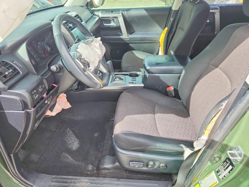 2022 Toyota 4runner VIN JTETU5JR8N6058398 COPART salvage auction — FRONT END, Tx - Salvage Vehicle Title, sold $2,100 on 2026-07-21 (photo 7)