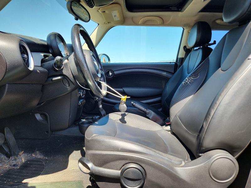 2013 Mini Cooper VIN WMWSU3C5XDT680870 COPART salvage auction — FRONT END, Salvage Title, sold $250 on 2026-09-24 (photo 7)