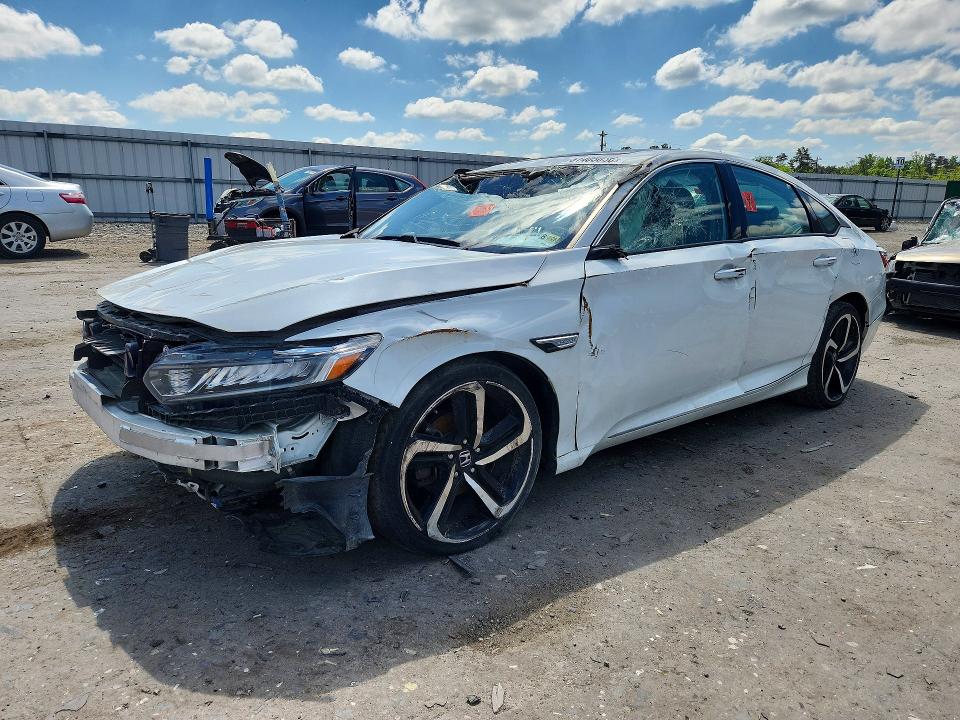 2018 Honda Accord VIN 1HGCV1F56JA042175 COPART salvage auction — FRONT END, Va - Certificate Of Title, sold $4,300 on 2026-07-21 (photo 1)