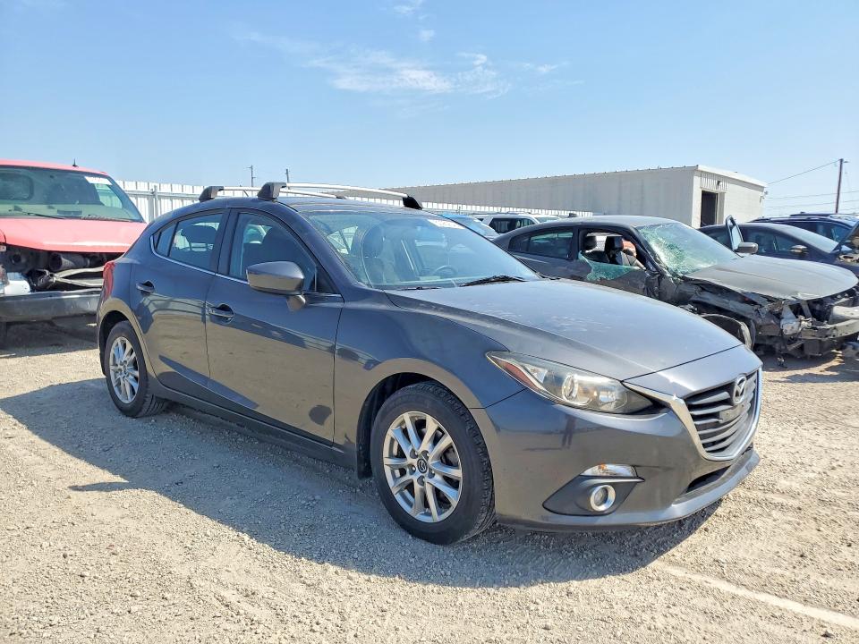 2014 Mazda 3 VIN JM1BM1L71E1109063 COPART salvage auction — HAIL, Ia - Cert Of Title-Salvage Title, sold $2,650 on 2026-07-15 (photo 4)