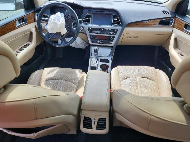 2015 Hyundai Sonata VIN 5NPE34AF3FH013067 COPART salvage auction — FRONT END, Md - Cert Of Salvage > 75% Damage, sold $1,200 on 2026-07-02 (photo 8)