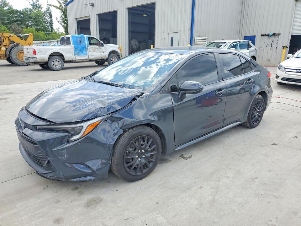 2023 Toyota Corolla VIN JTDBCMFE9P3013574 COPART salvage auction — FRONT END, Fl - Certificate Of Destruction, sold $6,800 on 2026-07-09 (photo 1)