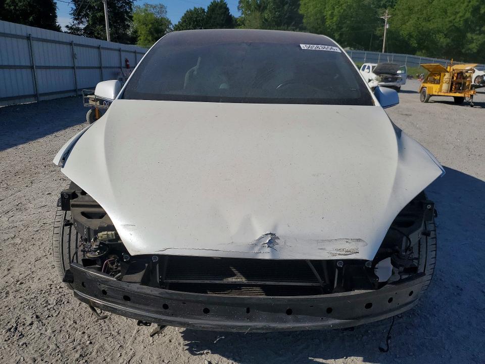 2016 Tesla Model x VIN 5YJXCBE29GF021128 COPART salvage auction — FRONT END, Nc - Salvage Certificate Of Title, sold $200 on 2026-07-29 (photo 5)