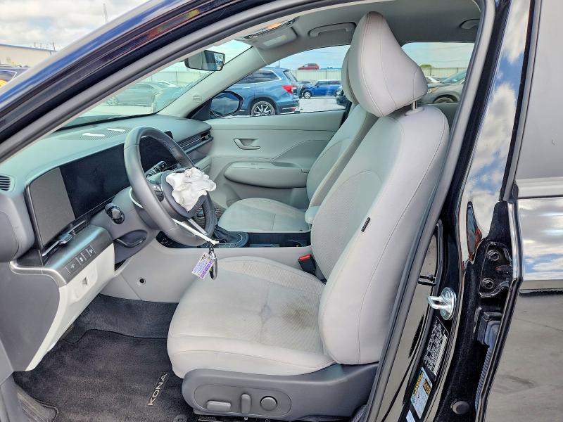 2025 Hyundai Kona VIN KM8HB3AB6SU312281 COPART salvage auction — FRONT END, Tx - Certificate Of Title, sold $200 on 2026-07-21 (photo 7)