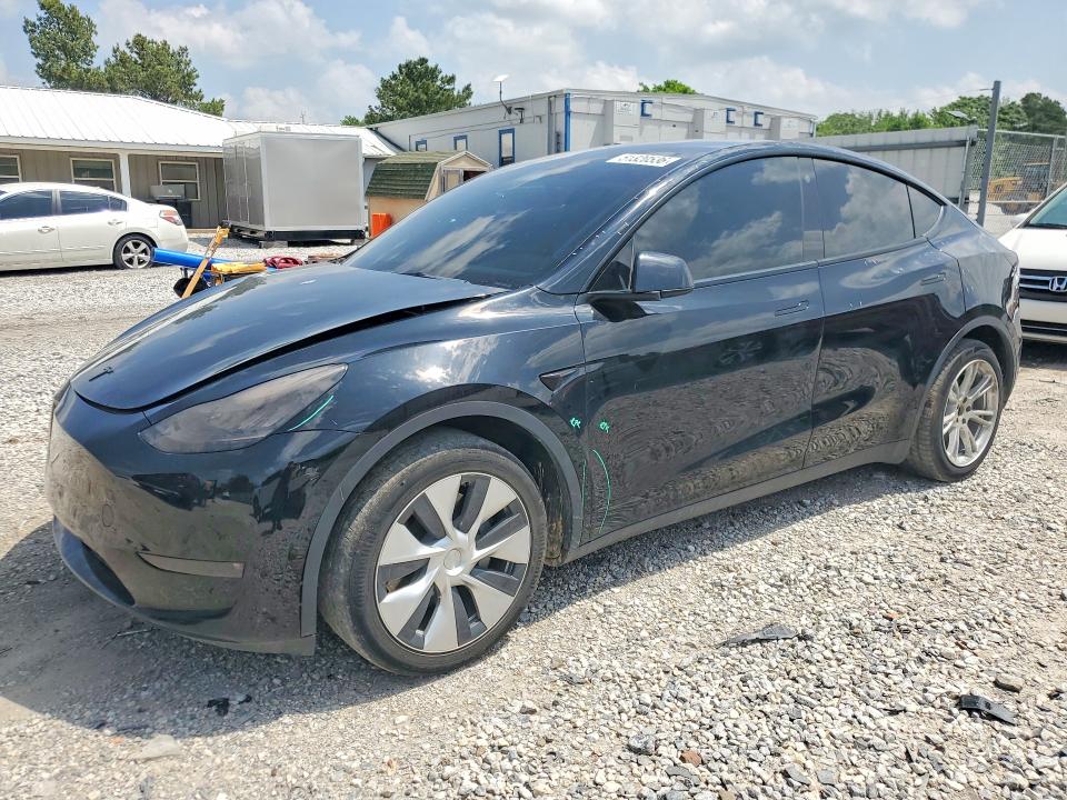 2022 Tesla Model y VIN 7SAYGDEE3NF328499 — COPART salvage auction photo