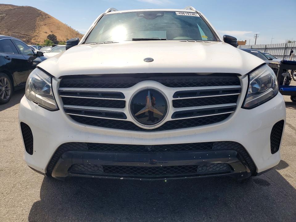2018 Mercedes-benz Gls VIN 4JGDF6EEXJB113625 COPART salvage auction — NORMAL WEAR, Ca - Dis/Dlr/Exp Only Clean Title, sold $7,000 on 2026-07-02 (photo 5)