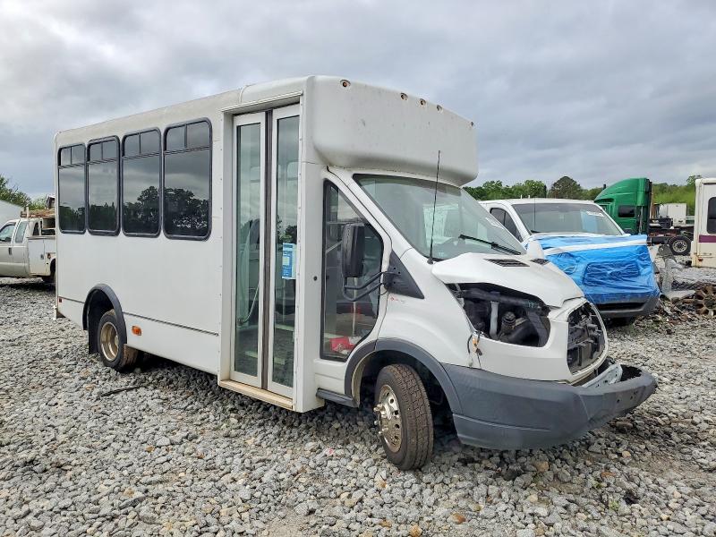 2018 Ford Transit VIN 1FDES8PM1JKB53611 COPART salvage auction — FRONT END, Al - Cert Of Title-Salvage Title, sold $1,300 on 2026-07-09 (photo 1)