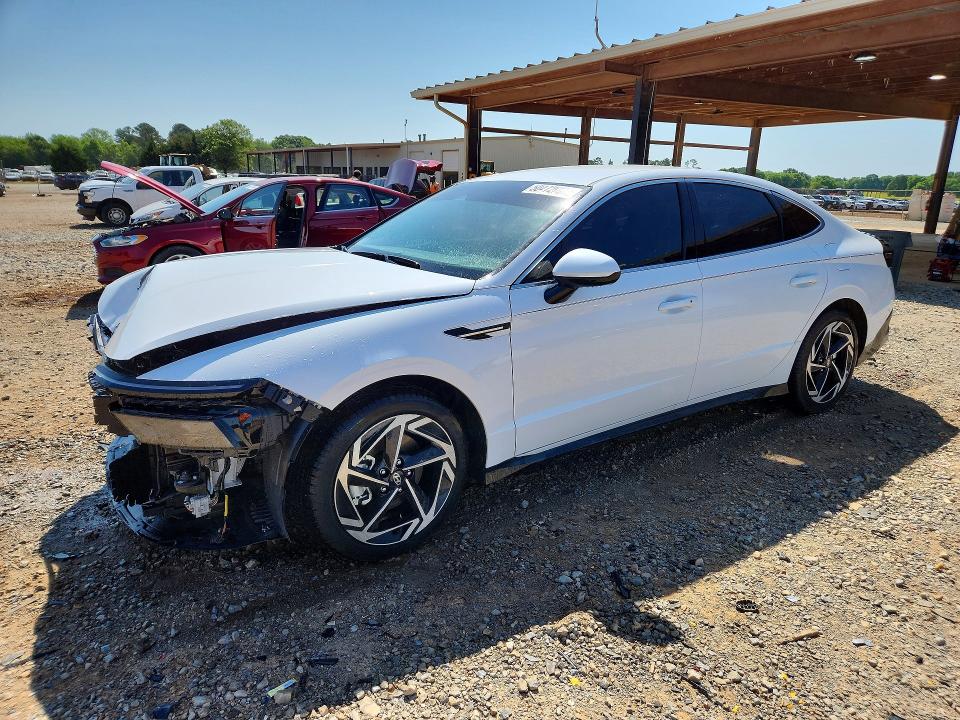 2026 Hyundai Sonata VIN KMHL64JA6TA533295 COPART salvage auction — FRONT END, Al - Cert Of Title-Salvage Title, sold $9,600 on 2026-07-15 (photo 1)