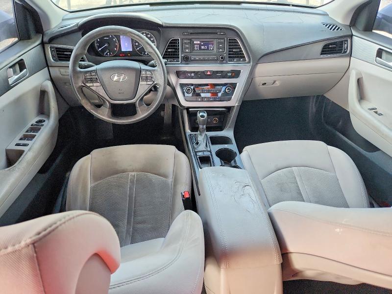 2016 Hyundai Sonata VIN 5NPE24AF5GH394814 COPART salvage auction — FRONT END, Fl - Certificate Of Title, sold $1,450 on 2026-07-03 (photo 8)