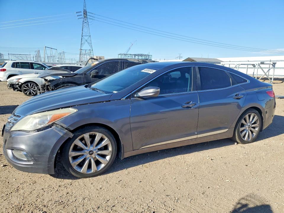 2013 Hyundai Azera VIN KMHFH4JG8DA209570 COPART salvage auction — FRONT END, Ca - Dis/Dlr/Exp Only Clean Title, sold $750 on 2026-07-07 (photo 1)
