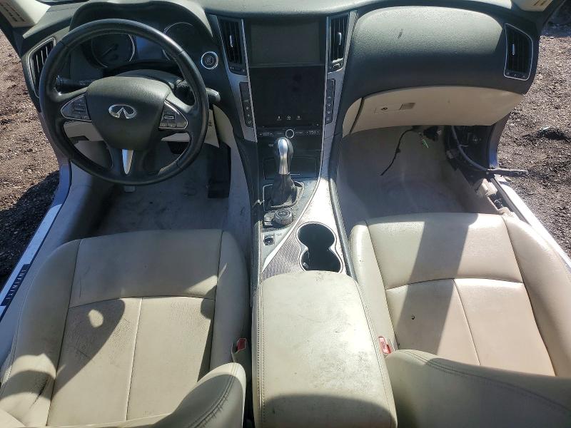 2014 Infiniti Q50 VIN JN1BV7AR4EM703099 COPART salvage auction — STRIPPED, Md - Parts Only-No Title Letter, sold $100 on 2026-07-30 (photo 8)