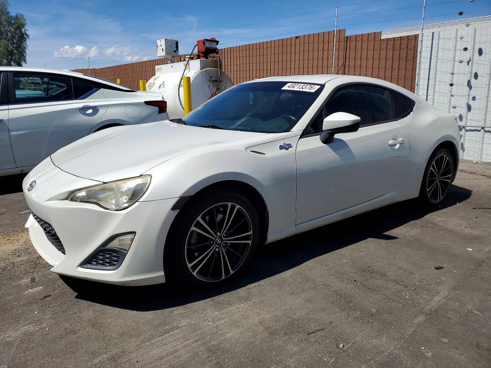 2013 Scion Fr-s VIN JF1ZNAA18D2719146 COPART salvage auction — MINOR DENT/SCRATCHES, Az - Certificate Of Title, sold $2,750 on 2026-07-20 (photo 1)