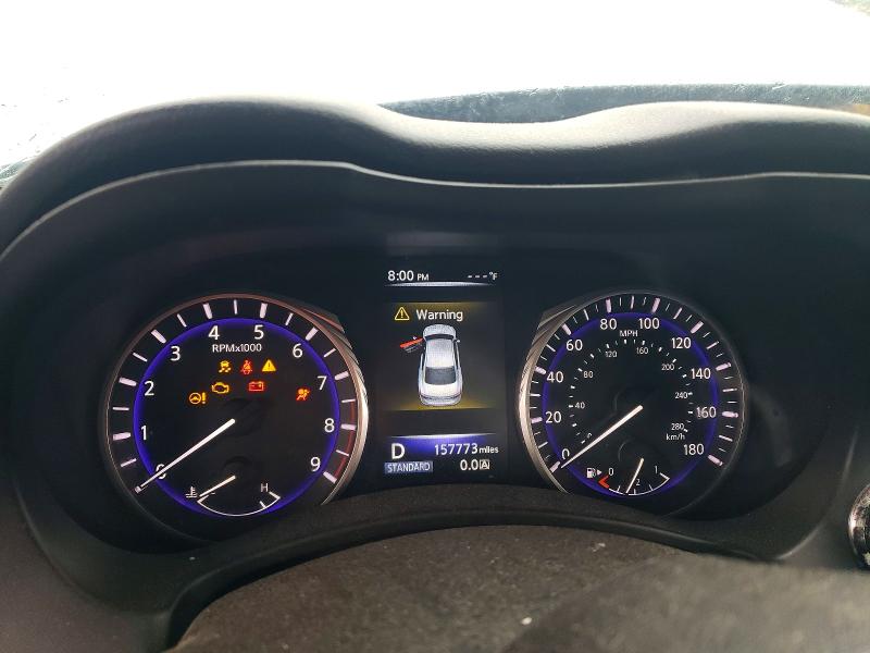 2015 Infiniti Q50 VIN JN1BV7AR8FM394447 COPART salvage auction — FRONT END, Nc - Salvage Certificate Of Title, sold $250 on 2026-07-28 (photo 9)