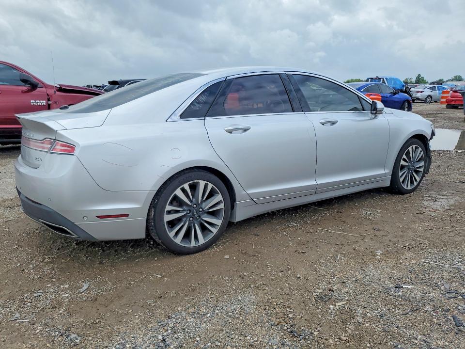2017 Lincoln Mkz VIN 3LN6L5MU4HR622863 COPART salvage auction — FRONT END, Tx - Salvage Vehicle Title, sold $2,550 on 2026-07-09 (photo 3)