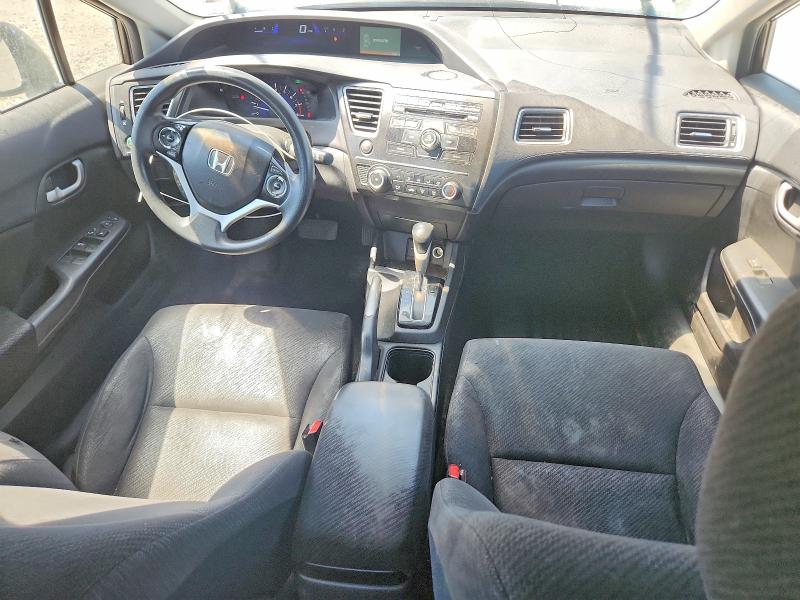 2013 Honda Civic VIN 19XFB2F58DE017063 COPART salvage auction — FRONT END, Id - Salvage Certificate Of Title, sold $275 on 2026-07-23 (photo 8)