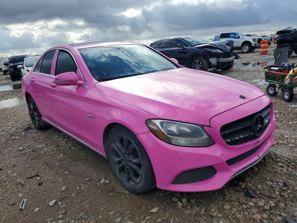 2016 Mercedes-benz C-klasse VIN 55SWF4JB6GU166002 COPART salvage auction — MINOR DENT/SCRATCHES, Tx - Certificate Of Title (P), sold $3,250 on 2026-07-09 (photo 4)