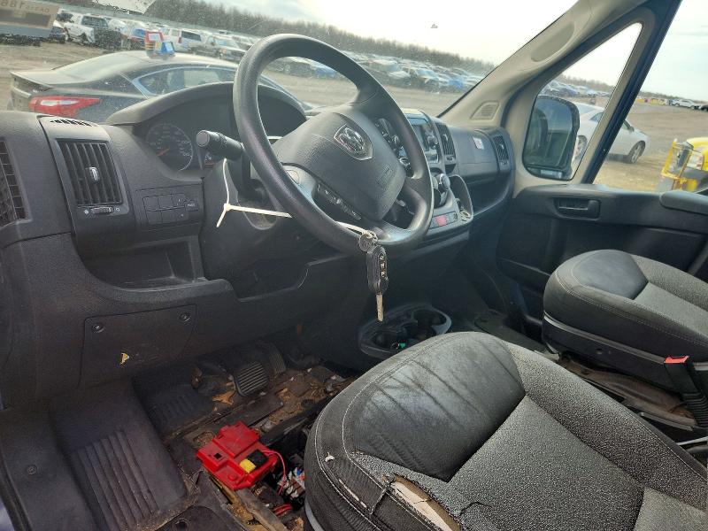 2019 Ram Promaster 3500 VIN 3C6URVJG8KE548622 COPART salvage auction — MINOR DENT/SCRATCHES, Ny - Certificate Of Title, sold $8,700 on 2026-07-08 (photo 8)