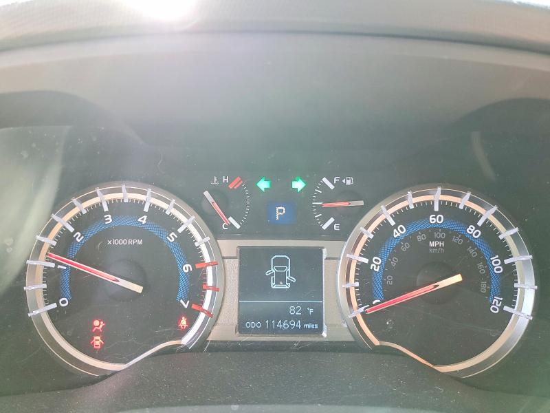 2018 Toyota 4runner VIN JTEBU5JR2J5544586 COPART salvage auction — FRONT END, CA - SALVAGE CERTIFICATE, sold $26,250 on 2026-07-31 (photo 9)