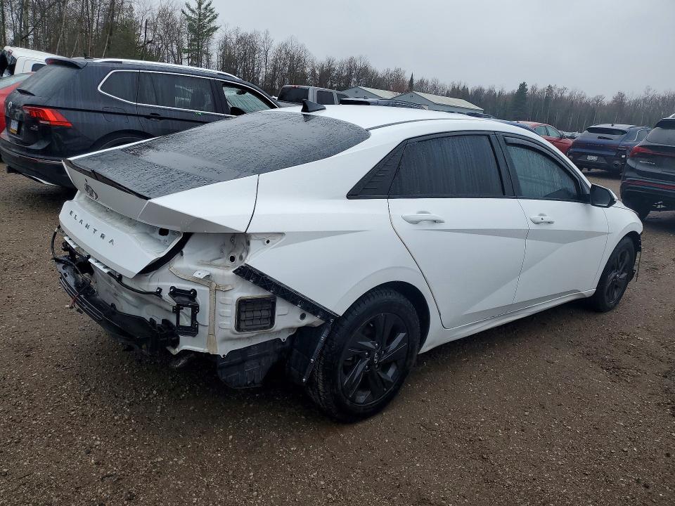 2021 Hyundai Elantra VIN KMHLM4AG9MU212314 COPART salvage auction — FRONT END, On - No Title Available, sold $4,050 on 2026-07-28 (photo 3)
