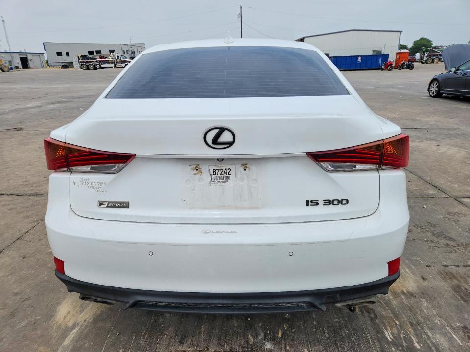 2019 Lexus Is VIN JTHBA1D28K5099954 COPART salvage auction — FRONT END, Tx - Salvage Vehicle Title, sold $4,450 on 2026-07-09 (photo 6)