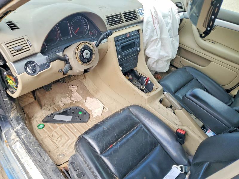 2007 Audi A4 VIN WAUKF78E57A257916 COPART salvage auction — FRONT END, ON - PERMIT SALVAGE, sold $175 on 2026-07-14 (photo 8)