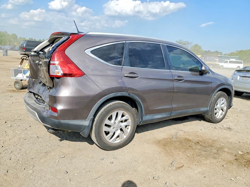 2016 Honda Cr-v VIN 2HKRM4H76GH609563 COPART salvage auction — REAR END, MD - CERT OF SALVAGE > 75% DAMAGE, sold $5,200 on 2026-07-02 (photo 3)