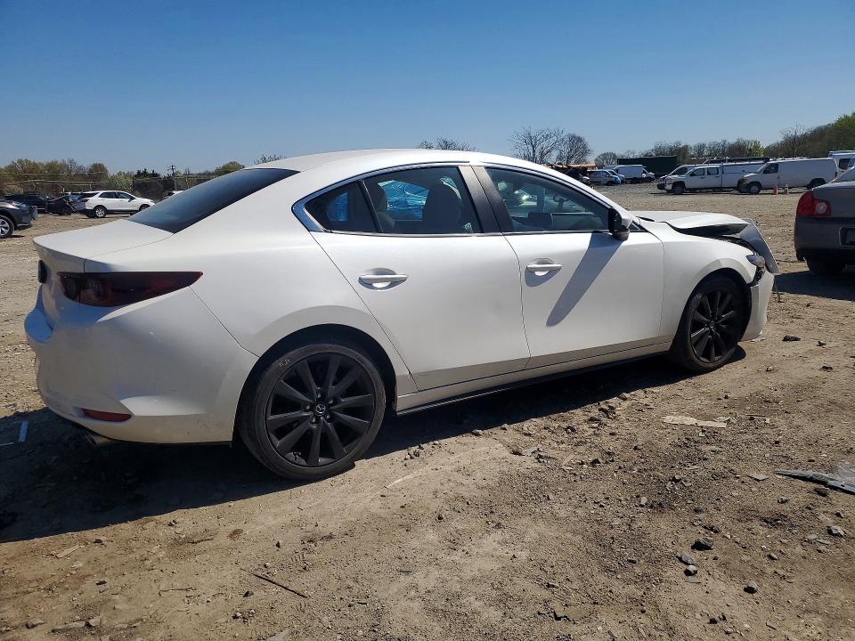 2022 Mazda 3 VIN 3MZBPACL3NM314677 COPART salvage auction — FRONT END, Md - Cert Of Salvage > 75% Damage, sold $1,250 on 2026-07-23 (photo 3)