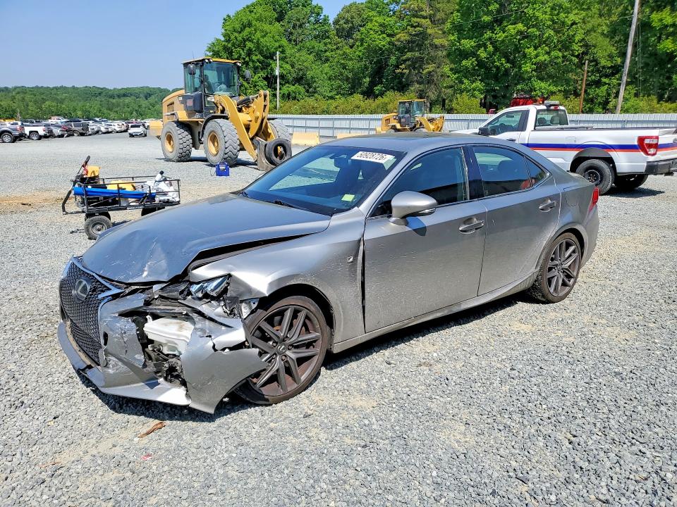 2016 Lexus Is VIN JTHBA1D2XG5036958 COPART salvage auction — FRONT END, Nc - Salvage Certificate Of Title, sold $1,350 on 2026-07-30 (photo 1)