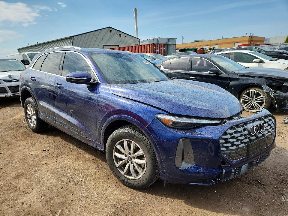 2025 Audi Q5 VIN WA12AAGUXS2045288 COPART salvage auction — FRONT END, On - Permit Salvage, sold $23,550 on 2026-07-14 (photo 4)