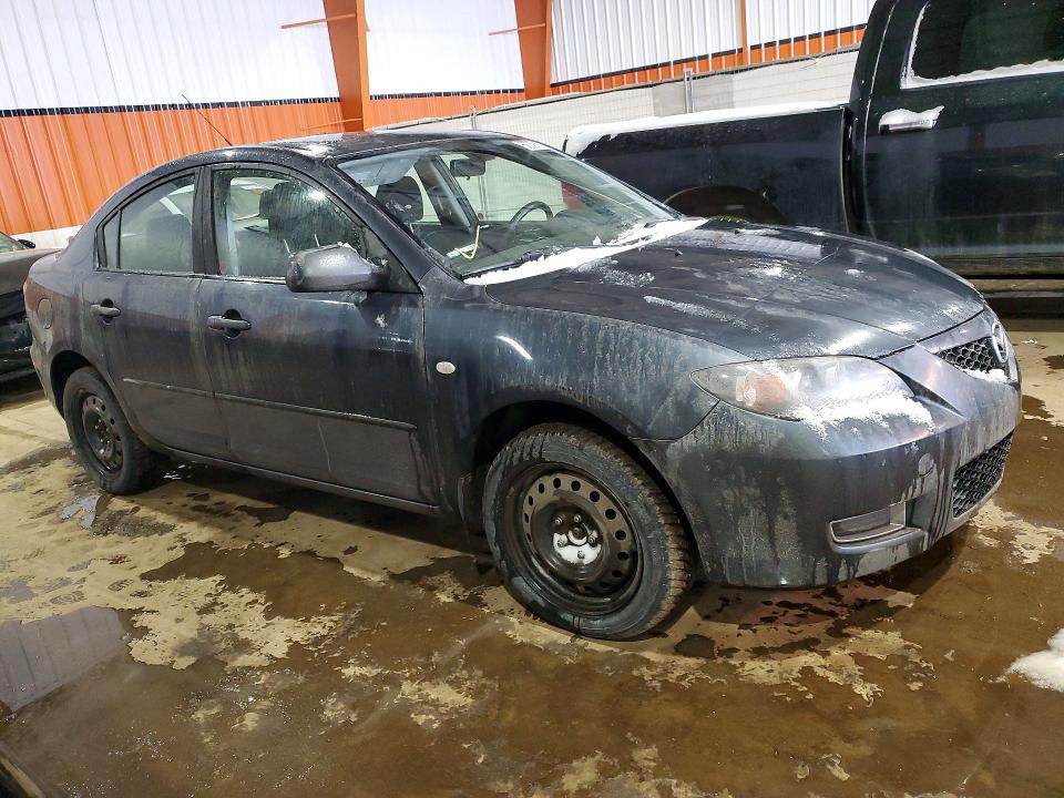2008 Mazda 3 VIN JM1BK32F381139258 COPART salvage auction — SIDE, Ab - Bos - Salvage, sold $175 on 2026-07-07 (photo 4)