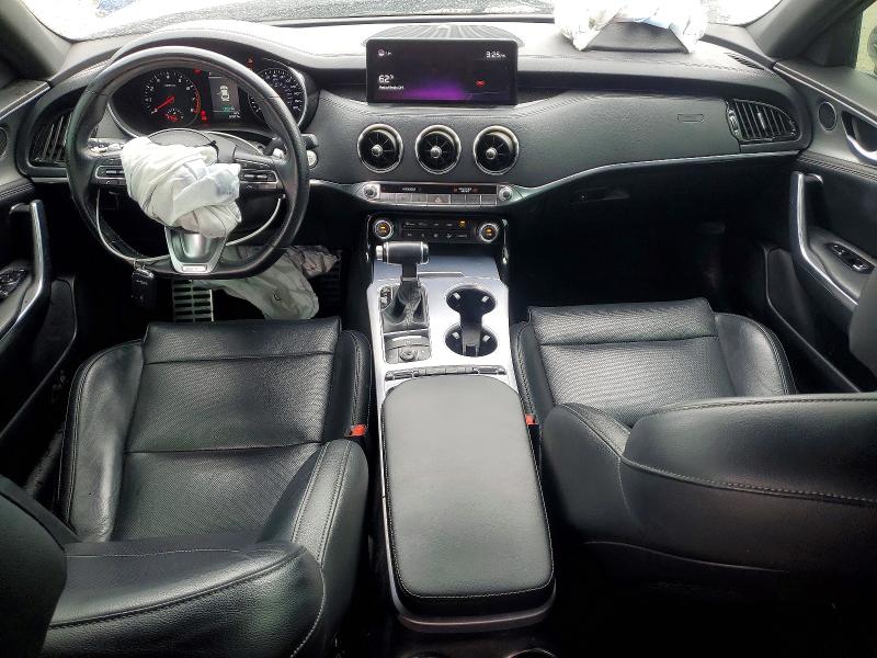 2022 Kia Stinger VIN KNAE45LC6N6101624 COPART salvage auction — FRONT END, Ca - Salvage Certificate, sold $5,400 on 2026-07-10 (photo 8)