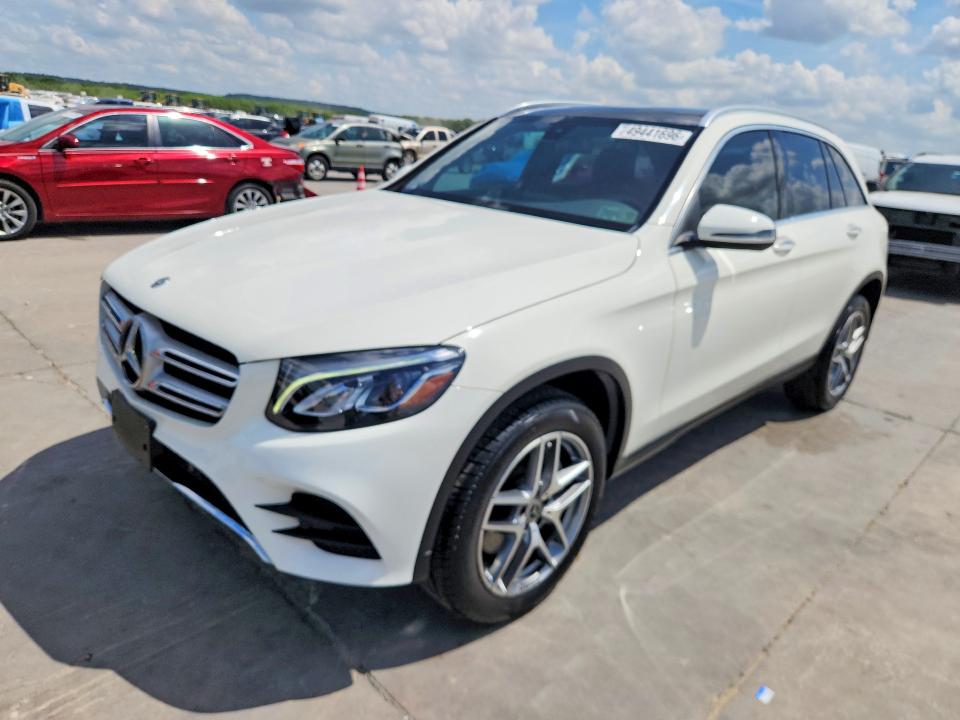 2019 Mercedes-benz Glc class VIN WDC0G4JB0K1002065 COPART salvage auction — BURN, TX - CERTIFICATE OF TITLE, sold $500 on 2026-07-30 (photo 1)