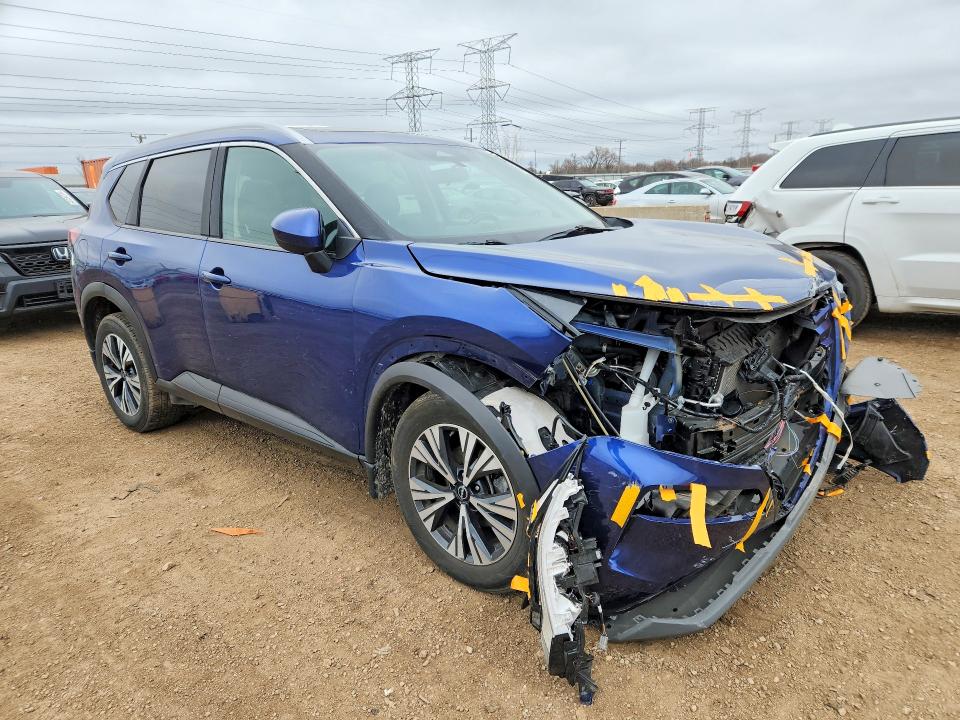 2023 Nissan Rogue VIN 5N1BT3BB1PC939789 COPART salvage auction — FRONT END, Il - Salvage Certificate, sold $5,300 on 2026-07-09 (photo 4)