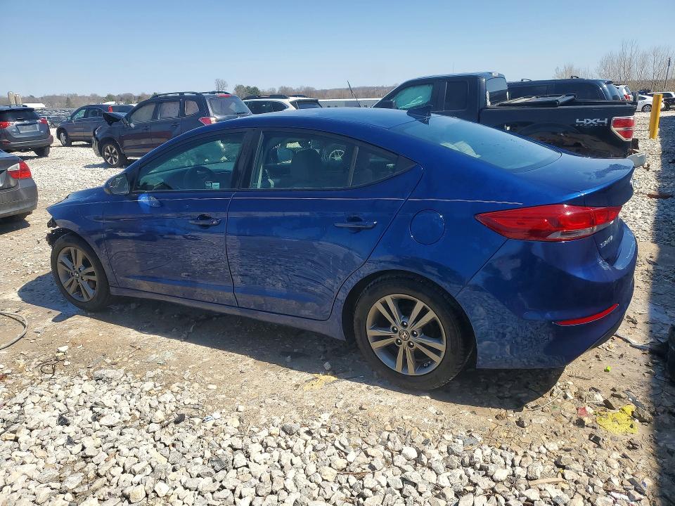 2017 Hyundai Elantra VIN 5NPD84LF6HH115542 COPART salvage auction — FRONT END, Il - Salvage Certificate, sold $1,250 on 2026-07-02 (photo 2)