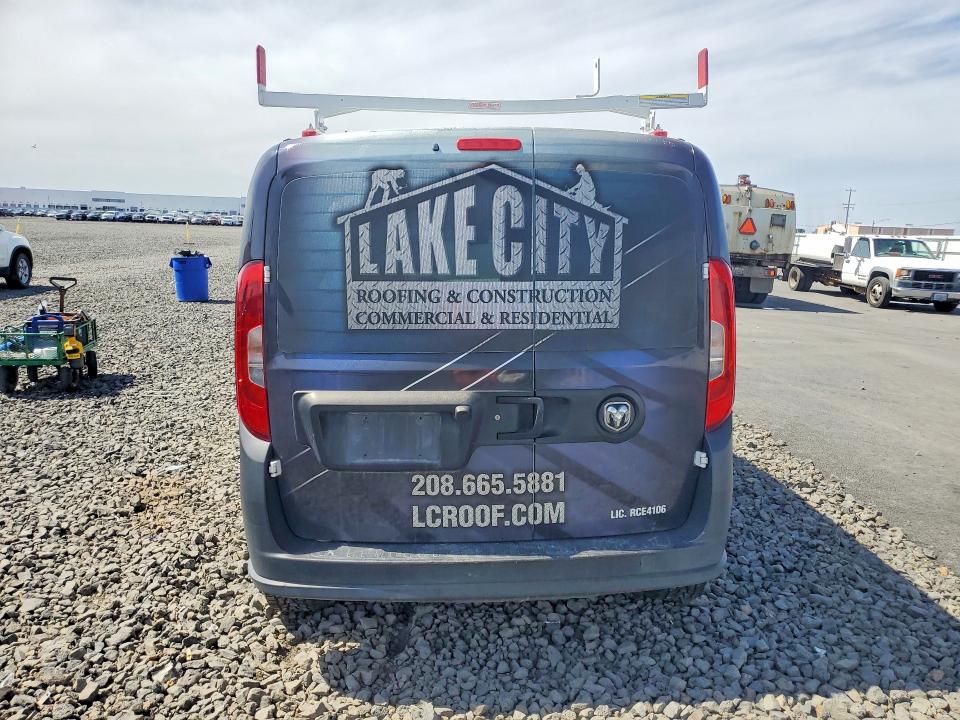 2017 Ram Promaster city VIN ZFBERFAB6H6E13604 COPART salvage auction — FRONT END, Wa - Bill Of Sale, sold $1,750 on 2026-07-08 (photo 6)