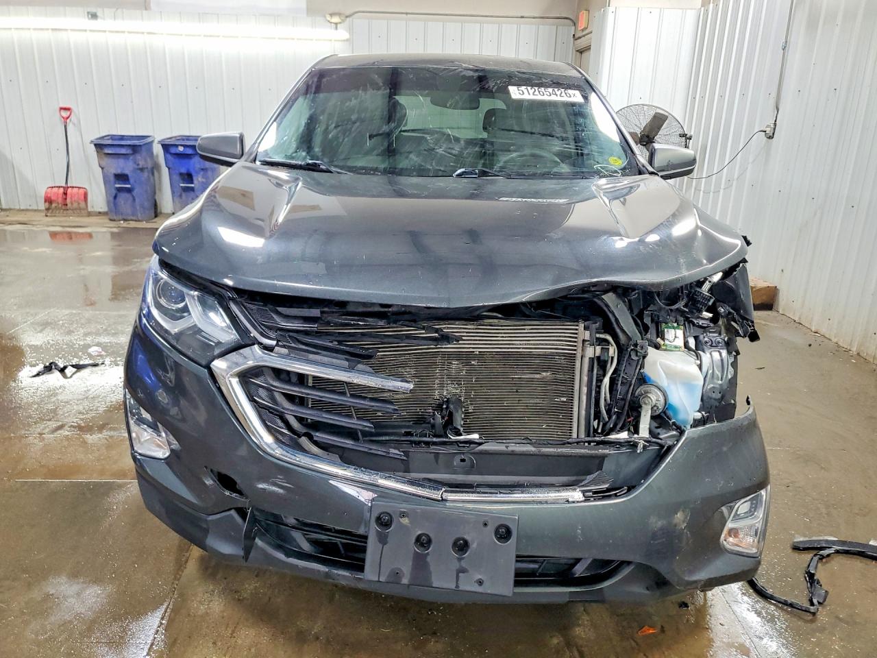 2018 Chevrolet Equinox VIN 2GNAXHEV8J6114864 COPART salvage auction — Front End, IL - SALVAGE CERTIFICATE, sold $1,850 on 2026-06-30 (photo 5)