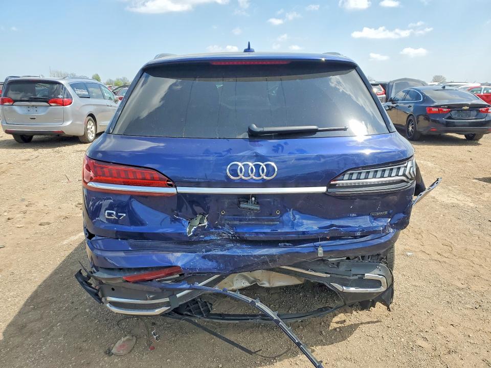 2023 Audi Q7 VIN WA1ACBF74PD020177 COPART salvage auction — REAR END, Il - Salvage Certificate, sold $8,200 on 2026-07-04 (photo 6)
