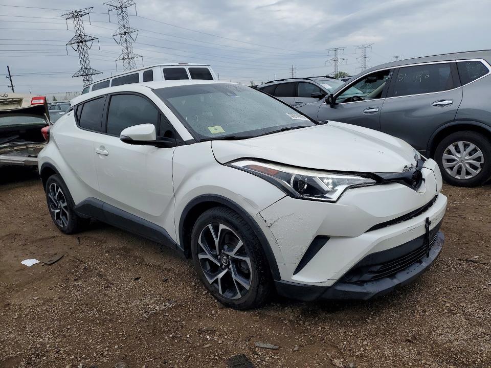 2018 Toyota C-hr VIN NMTKHMBX4JR051730 COPART salvage auction — FRONT END, Il - Salvage Certificate, sold $5,600 on 2026-07-28 (photo 4)