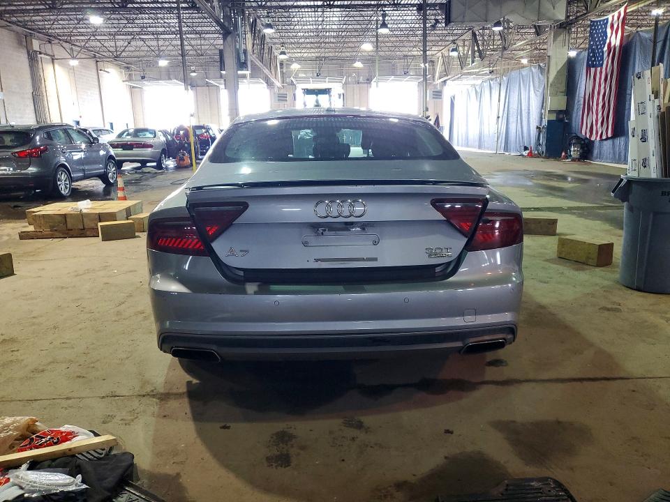 2017 Audi A7 VIN WAU22AFC0HN023221 COPART salvage auction — VANDALISM, Mi - Certificate Of Title, sold $2,900 on 2026-07-14 (photo 6)