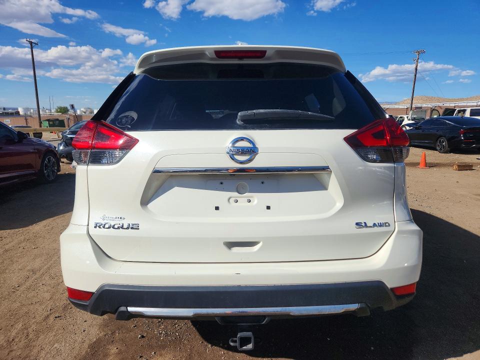 2017 Nissan Rogue VIN JN8AT2MV2HW023905 COPART salvage auction — FRONT END, Nm - Cert Of Title-Salvage, sold $1,950 on 2026-07-20 (photo 6)