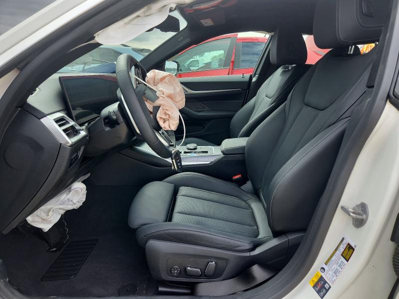 2025 BMW I4 VIN WBY23HD07SFU56603 COPART salvage auction — FRONT END, CA - SALVAGE CERTIFICATE, sold $11,800 on 2026-08-25 (photo 7)