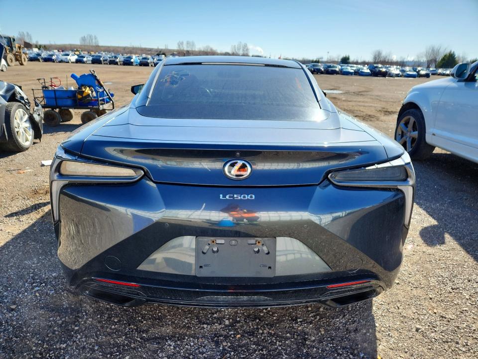 2018 Lexus Lc VIN JTHHP5AY8JA003979 COPART salvage auction — FRONT END, ON - PERMIT NO BRAND - UNFIT, sold $33,250 on 2026-07-07 (photo 6)