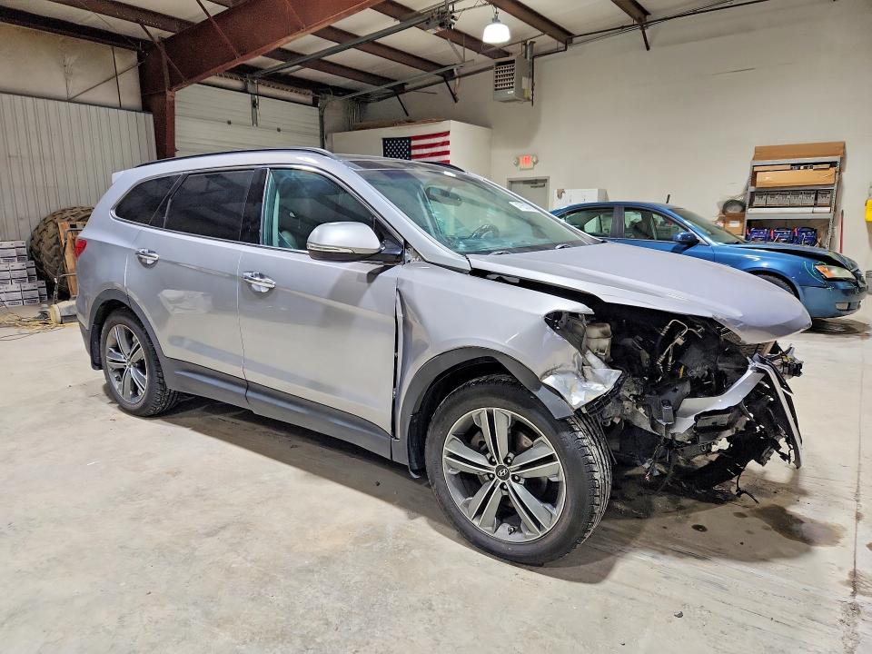 2015 Hyundai Santa fe VIN KM8SRDHF2FU124699 COPART salvage auction — FRONT END, Md - Cert Of Salvage > 75% Damage, sold $725 on 2026-07-24 (photo 4)