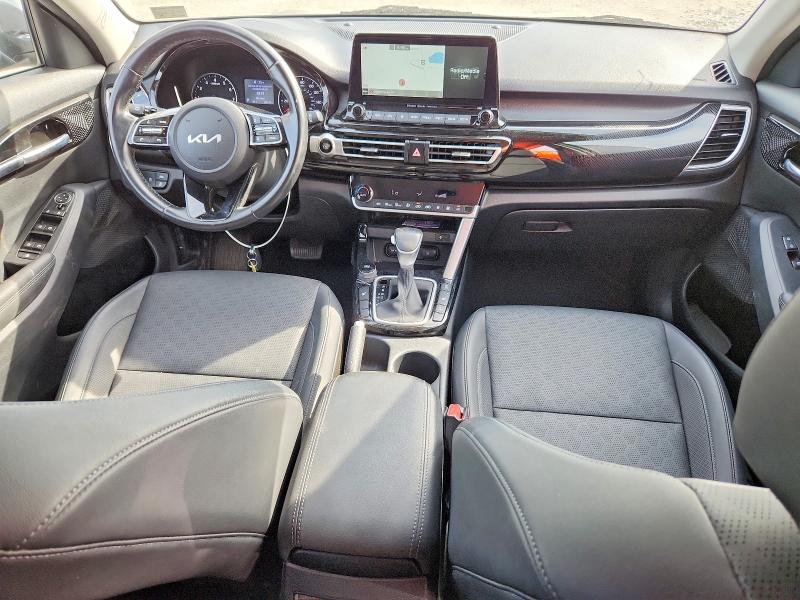 2022 Kia Seltos VIN KNDERCAA6N7289467 COPART salvage auction — REAR END, Va - Cert Of Title - Salvage, sold $6,100 on 2026-07-17 (photo 8)