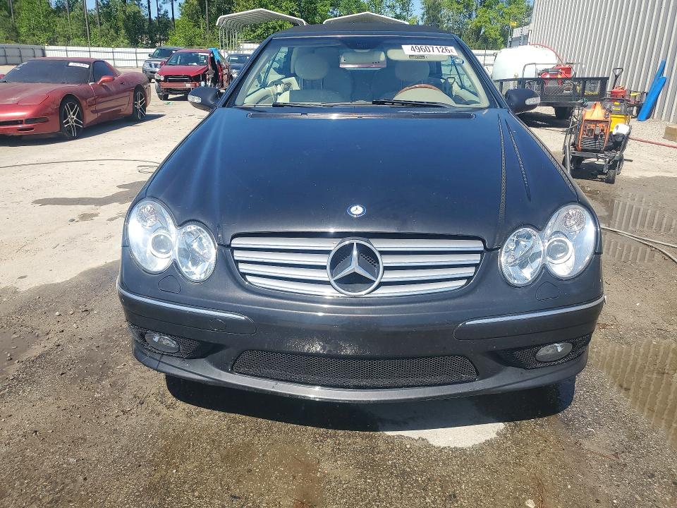 2004 Mercedes-benz Clk-klasse VIN WDBTK75GX4T010219 COPART salvage auction — REAR END, Sc - Cert Of Title-Salvage, sold $1,150 on 2026-07-13 (photo 5)
