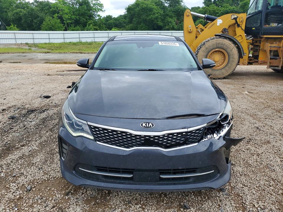 2018 Kia Optima VIN 5XXGW4L20JG221955 COPART salvage auction — FRONT END, Al - Cert Of Title-Salvage Title, sold $2,550 on 2026-07-07 (photo 5)