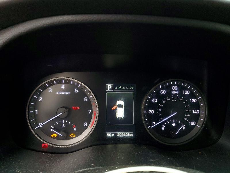 2017 Hyundai Tucson VIN KM8J3CA23HU293065 COPART salvage auction — MINOR DENT/SCRATCHES, NH - CERTIFICATE OF TITLE, sold $2,700 on 2026-07-14 (photo 9)