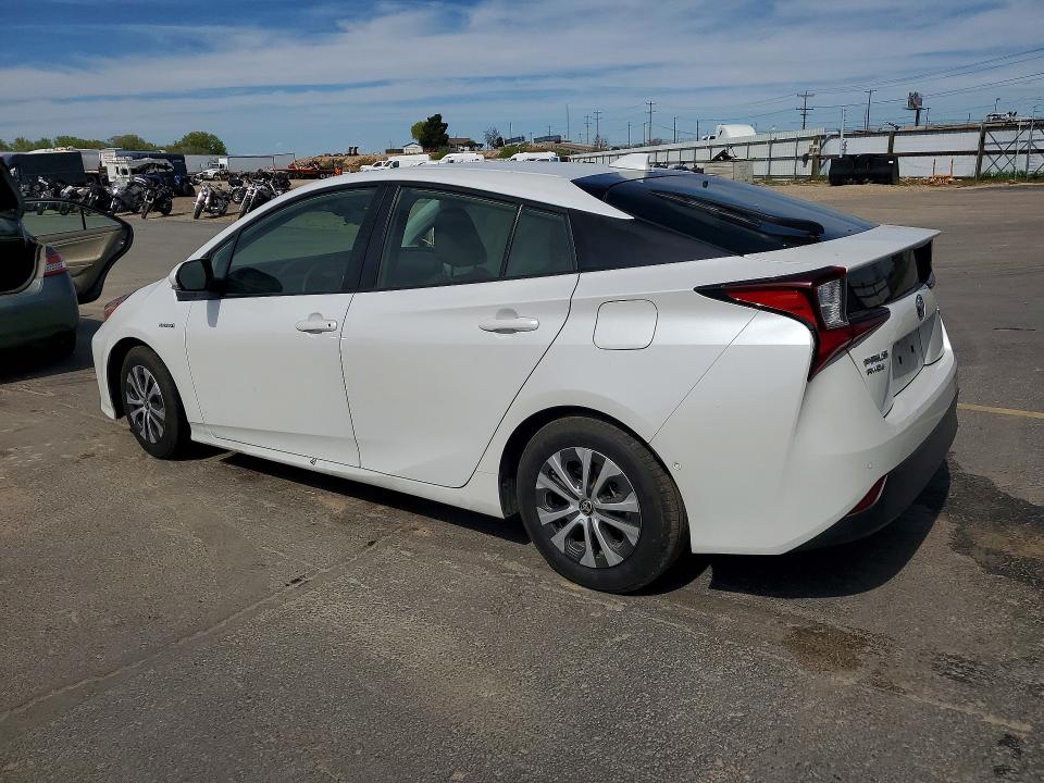 2022 Toyota Prius VIN JTDL9MFU5N3038902 COPART salvage auction — SIDE, Id - Salvage Certificate Of Title, sold $7,000 on 2026-07-30 (photo 2)