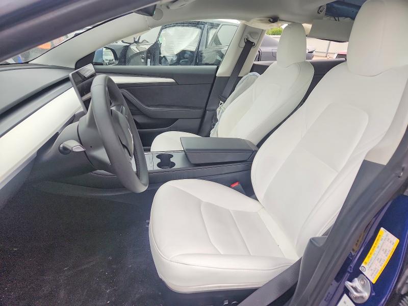2023 Tesla Model 3 VIN 5YJ3E1EB2PF713492 COPART salvage auction — SIDE, Tx - Salvage Vehicle Title, sold $5,900 on 2026-07-06 (photo 7)